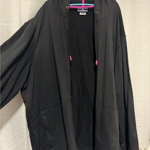 Psycho Bunny Black Hoodie with Pink Details